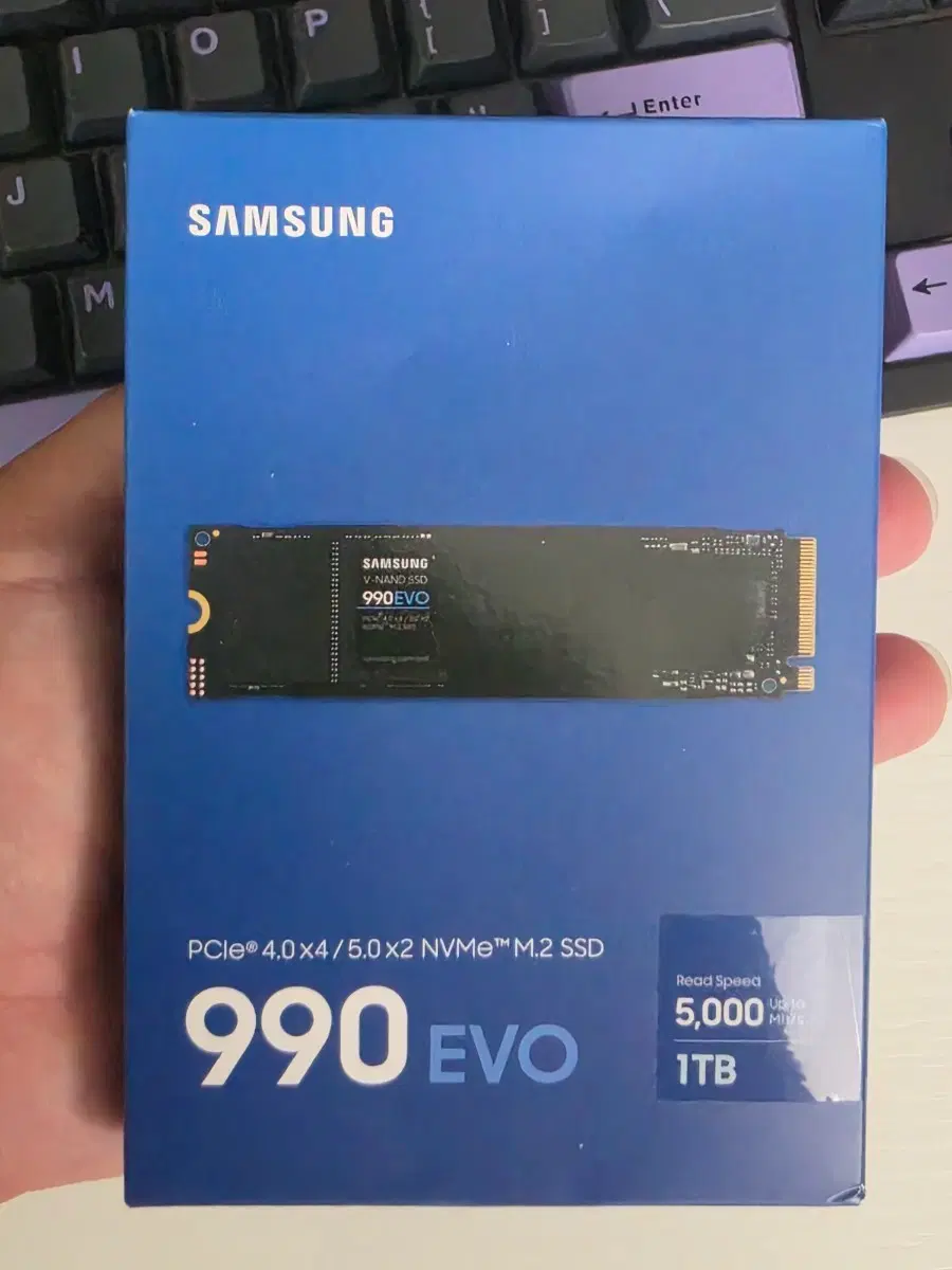 삼성 990 EVO NVMe M.2 SSD 1TB