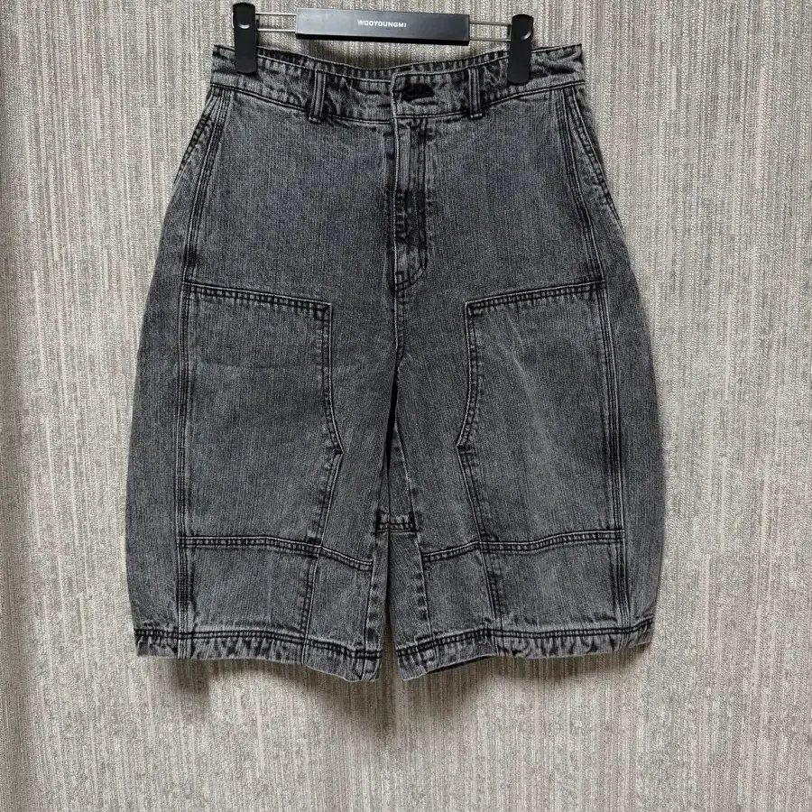 (26ss새상품급) 준지 마이크로 립 데님 카펜터 쇼츠