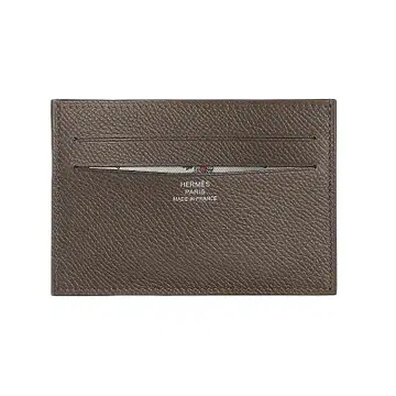 エルメス シチズンツイルカードホルダーアプリソングメンズ財布グリエタンH087017CAAA