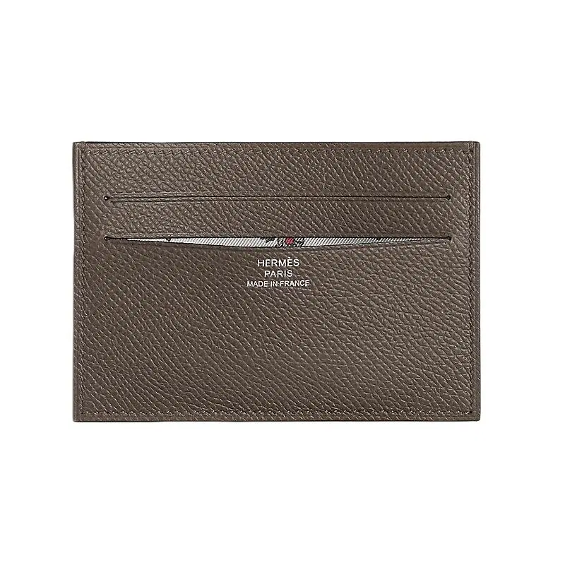 エルメス シチズンツイルカードホルダーアプリソング男性 財布 グリエタンH087017CAAA