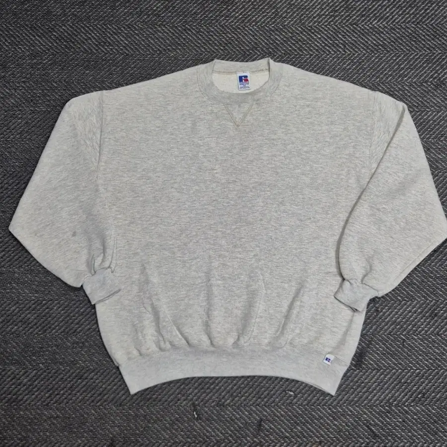 [2XL]90s USA 러셀 스웻 아이보리 -B227