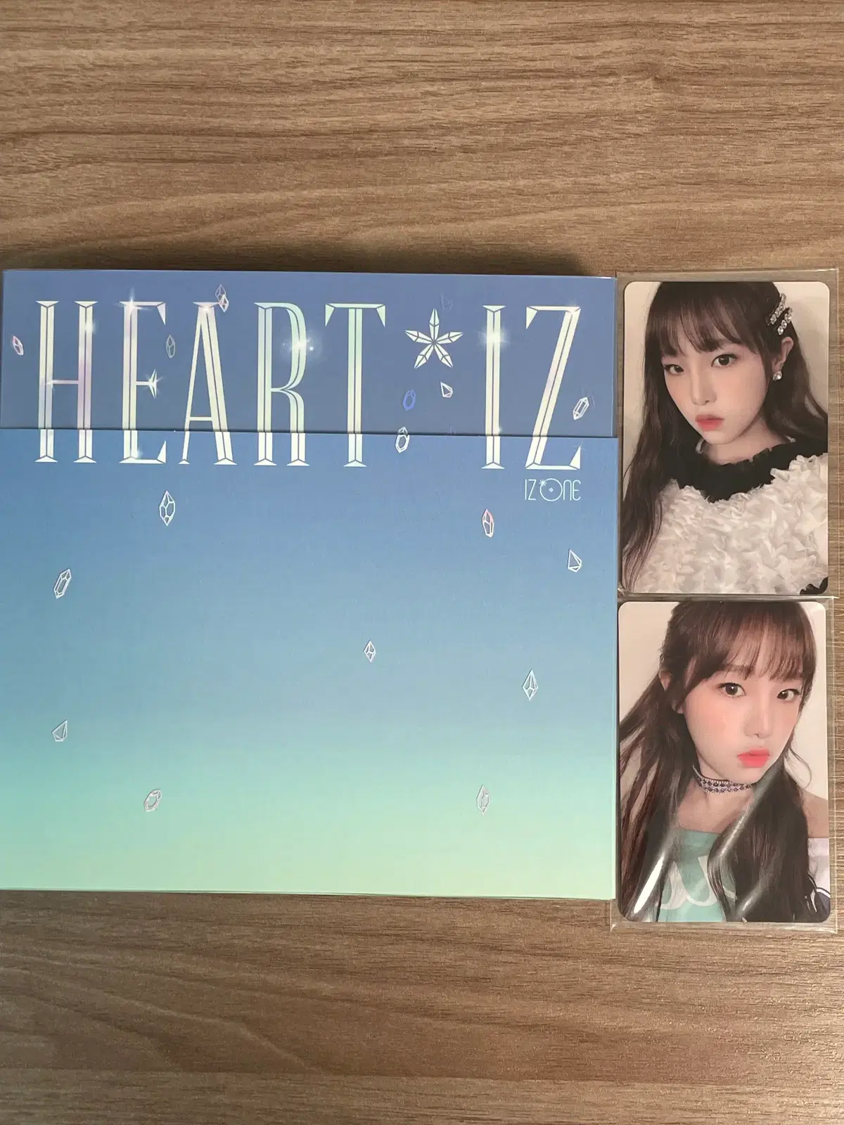 아이즈원 - 미니 2집 HEART*IZ [Sapphire ver.]