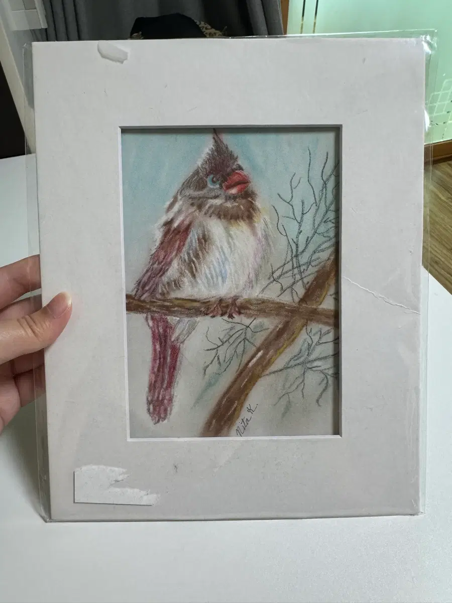 미국에서 구매한 작가 새 그림 판매중