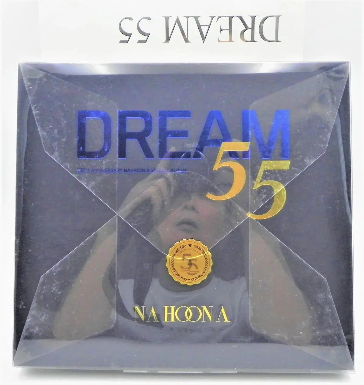[미개봉/극희귀/한정판] 나훈아 55주년 기념 한정판 친필싸인 앨범 DREAM 55 (#넘버링 6**#)