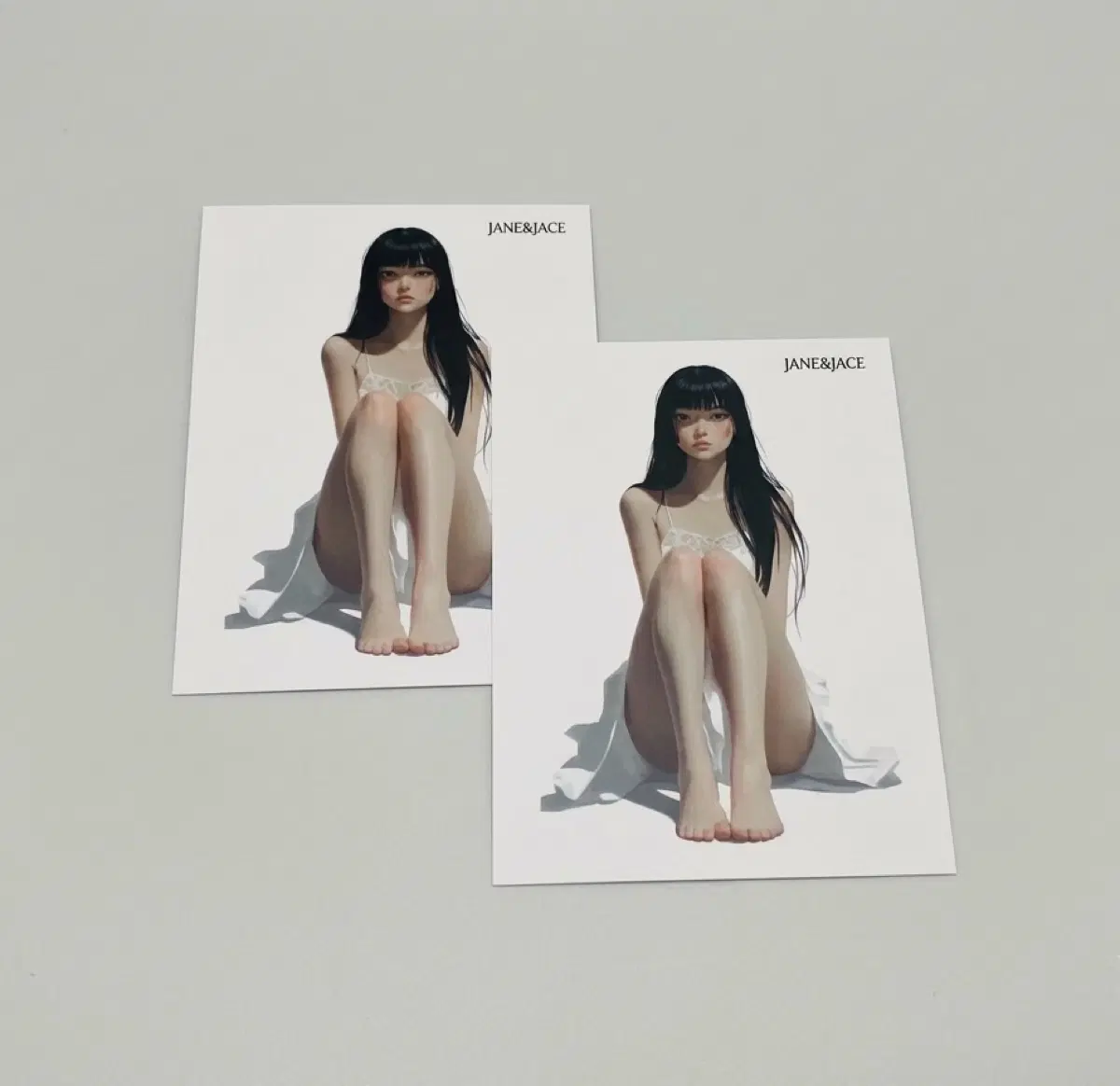 [인물] 제인앤제이스 감성 일러스트 인물 모조지 01