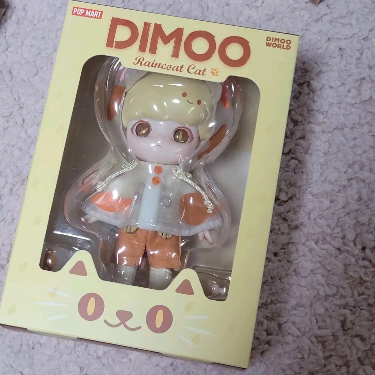 팝마트 디무 BJD 레인코트 캣 미개봉