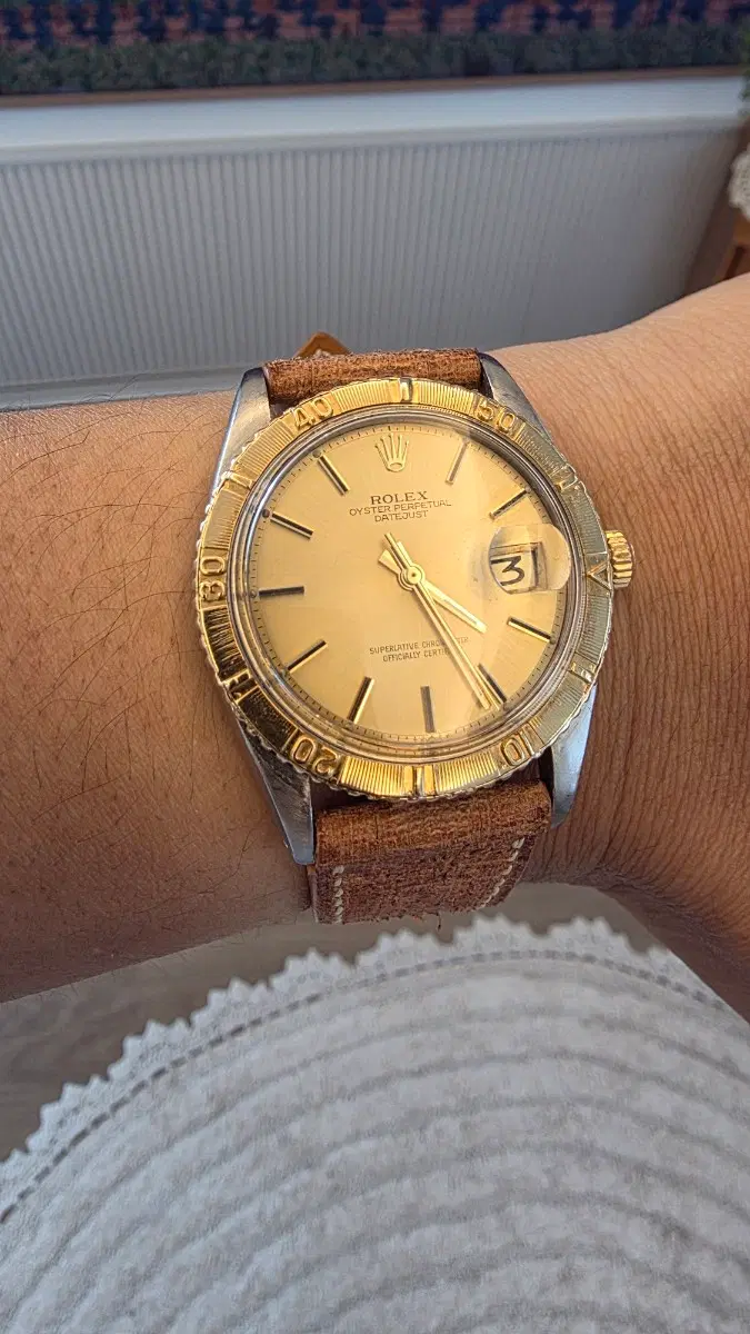 [판/교] 롤렉스 턴오그래프 Ref. 1625 (Caliber 1570) + usa 스트랩