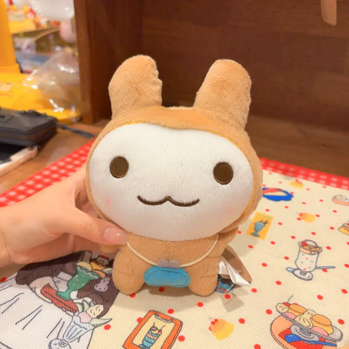 고전 우사루상 인형 원숭이 토끼
