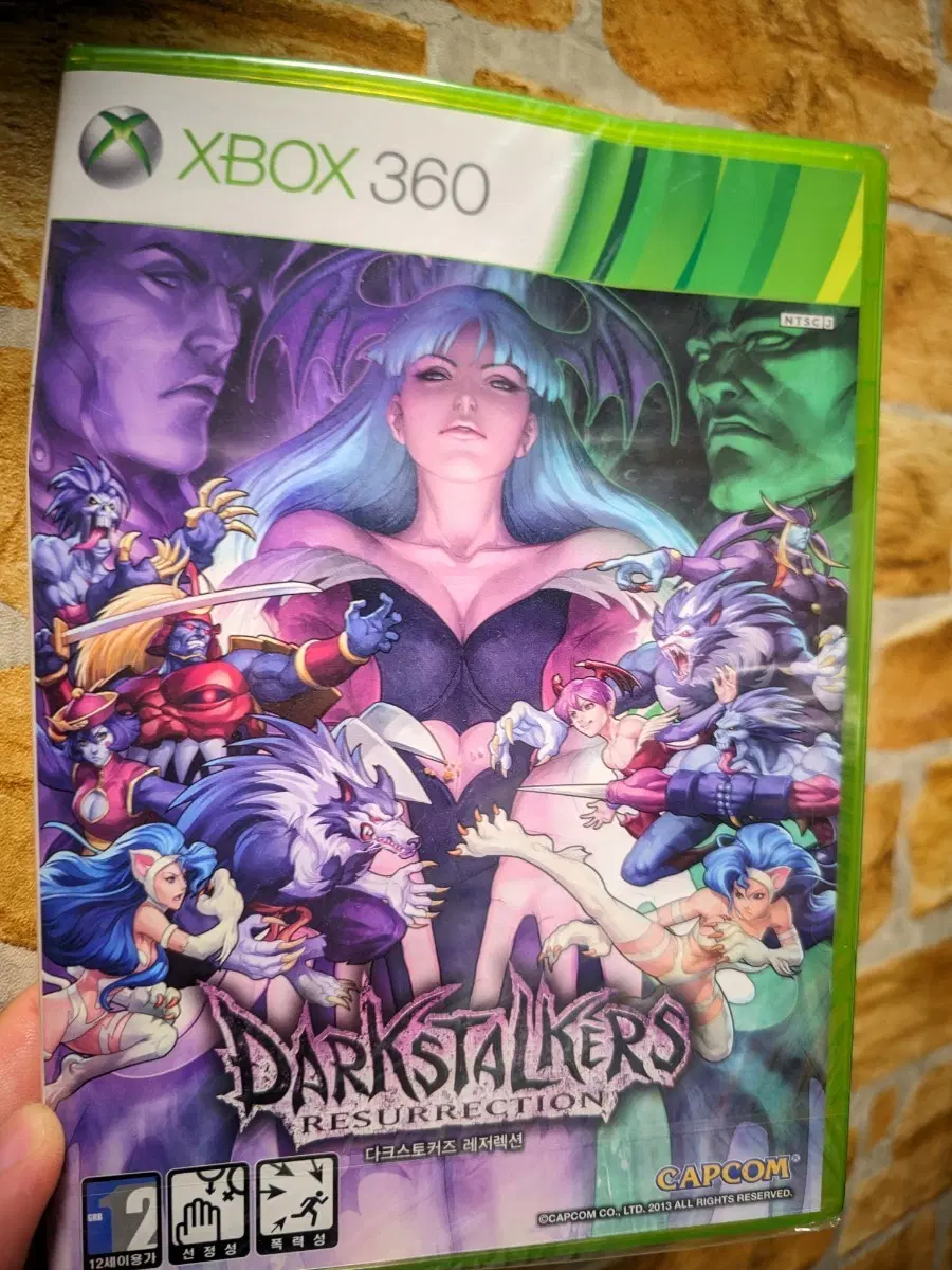 XBOX 360 다크스토커즈 레저렉션 정발 미개봉