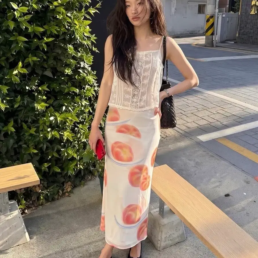 신스래터스 peach dot skrt (M)
