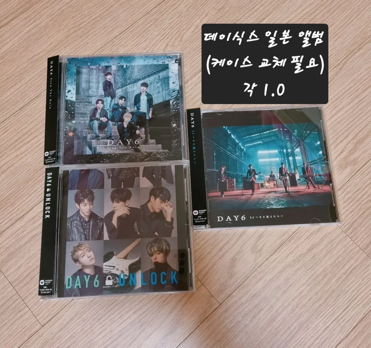 데이식스 일본 앨범 양도