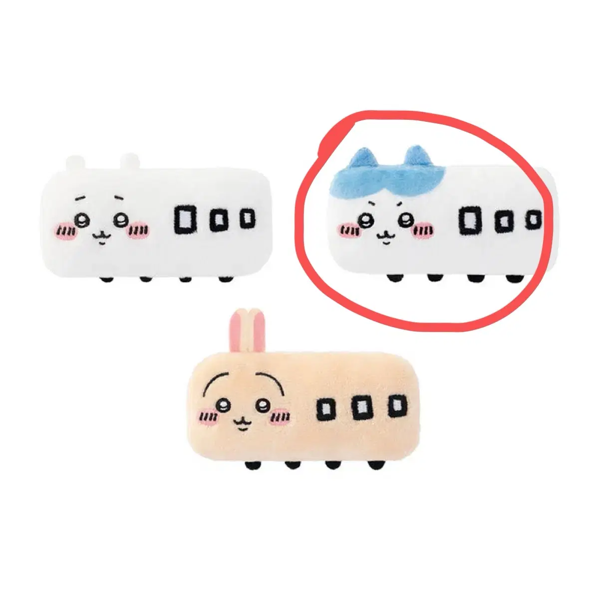 치이카와 봉제 뱃지 (하치와레)