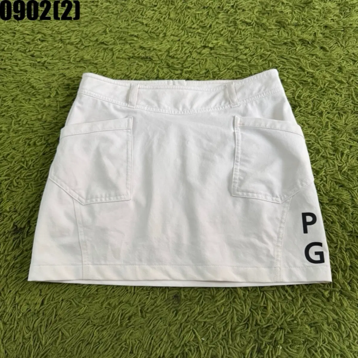 파리게이츠 골프 스커트 화이트 m 0902