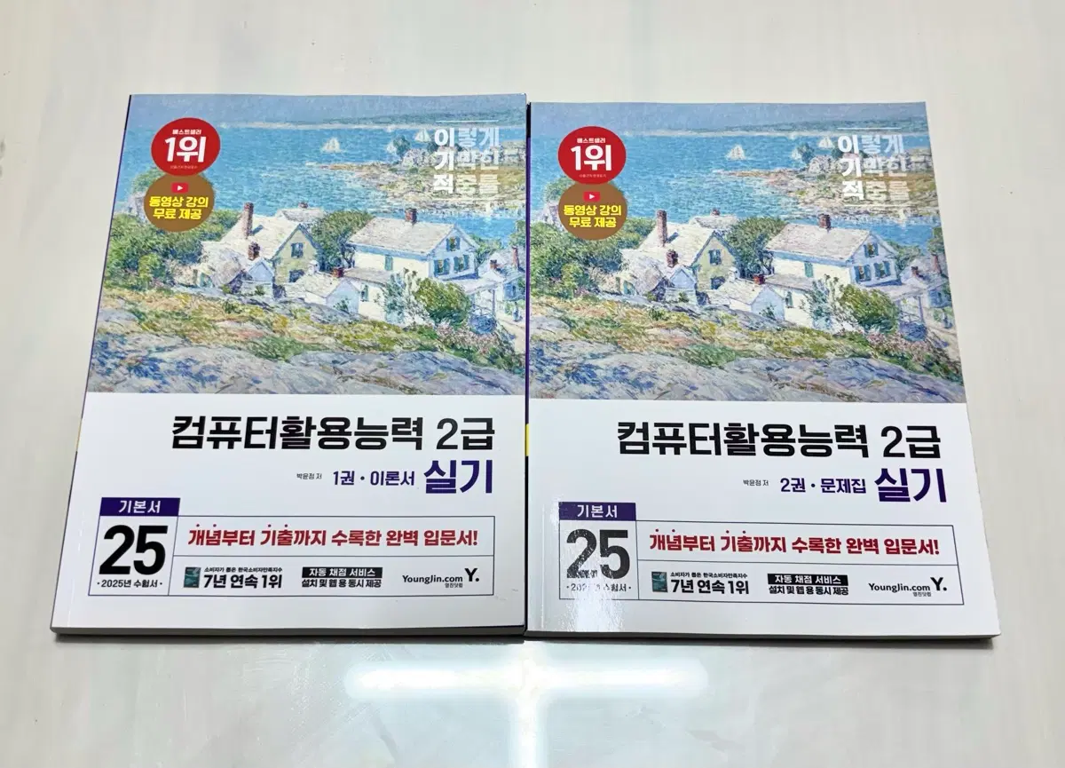 이기적 컴퓨터활용능력 2급 실기 이론서+문제집