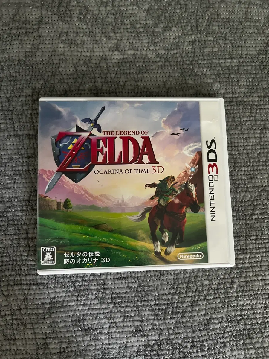 닌텐도 3DS 젤다의 전설 시간의 오카리나 3D 일본판