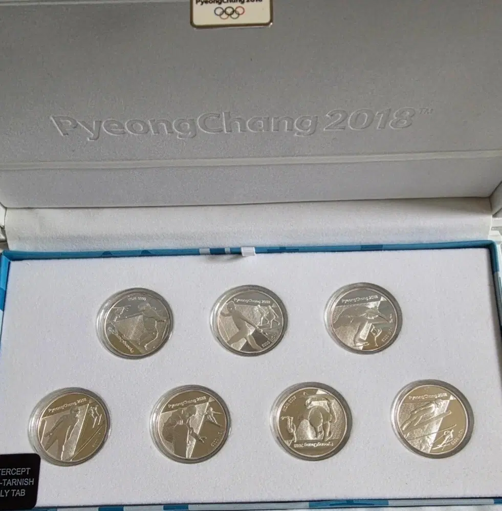 평창 동계 올림픽 기념주화 7종 세트