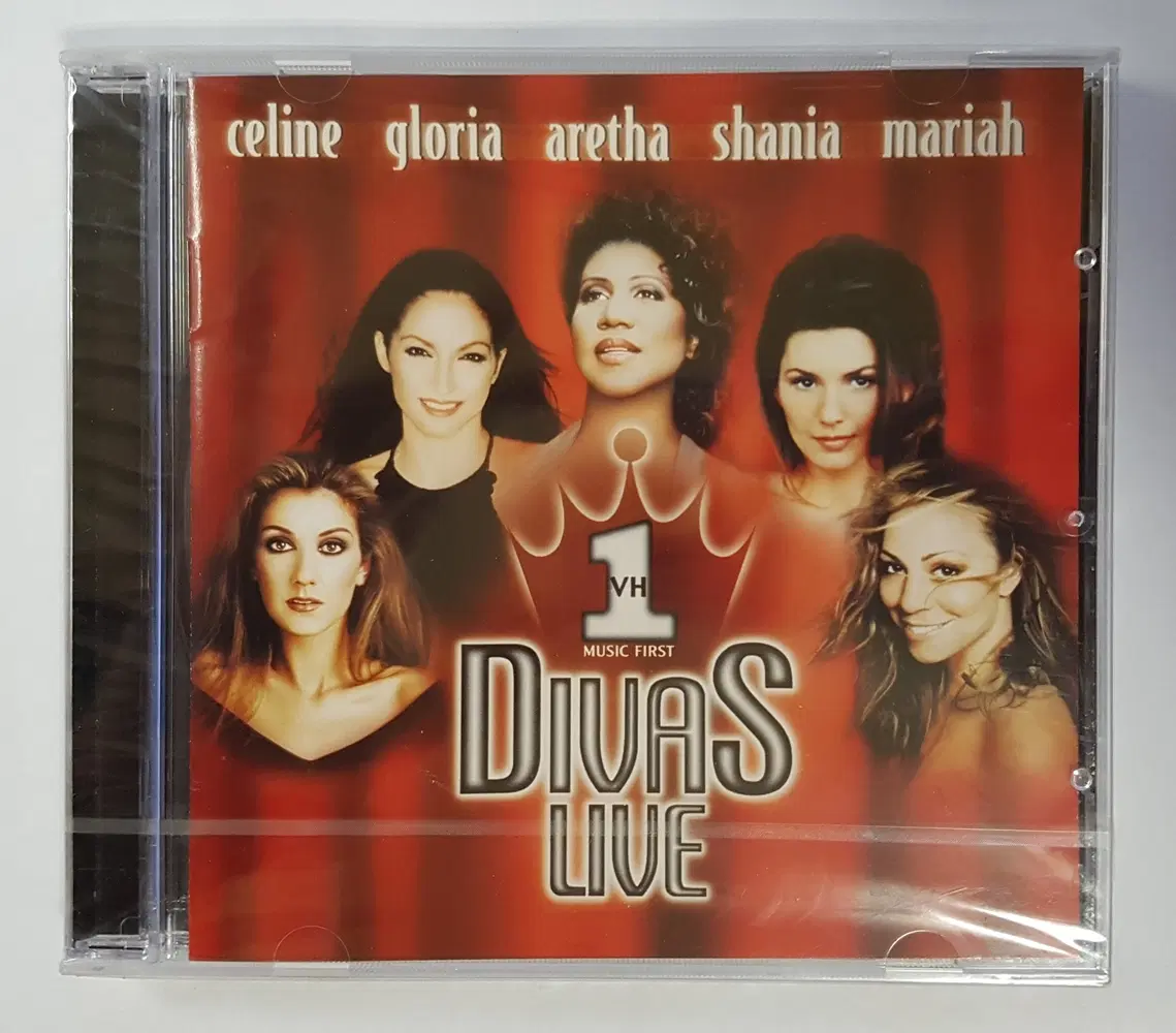 Divas Live 미개봉 씨디