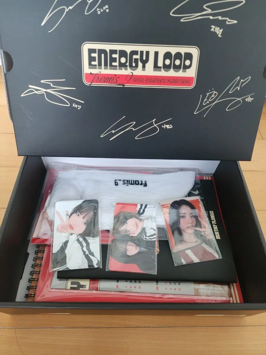 프로미스나인 2026 시즌그리팅 ENERGY LOOP 포토카드 포함