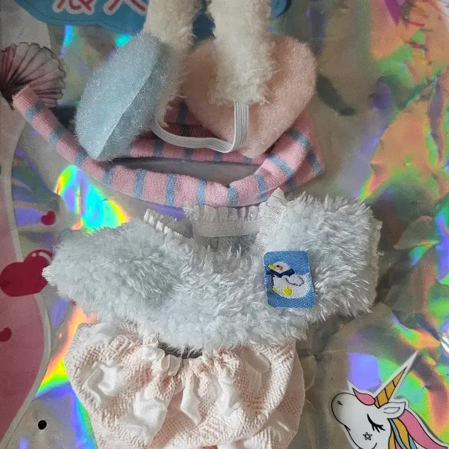 10cm 솜인형 옷 세트 8