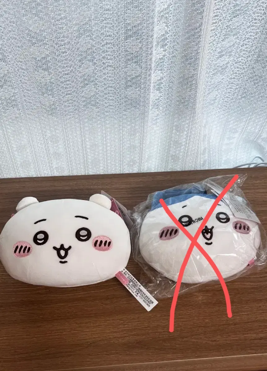 치이카와 얼굴 파우치 가방