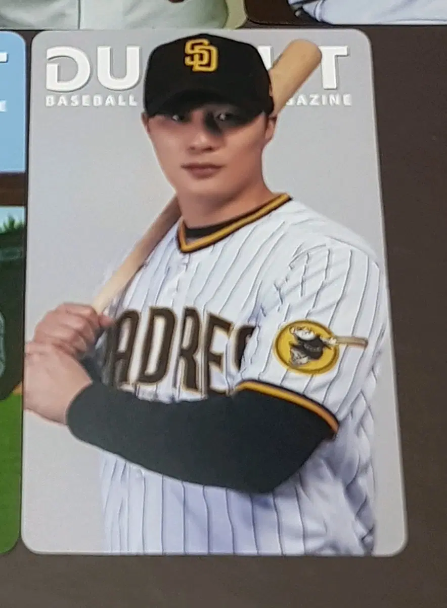 더그아웃매거진 샌디에이고 김하성 포카
