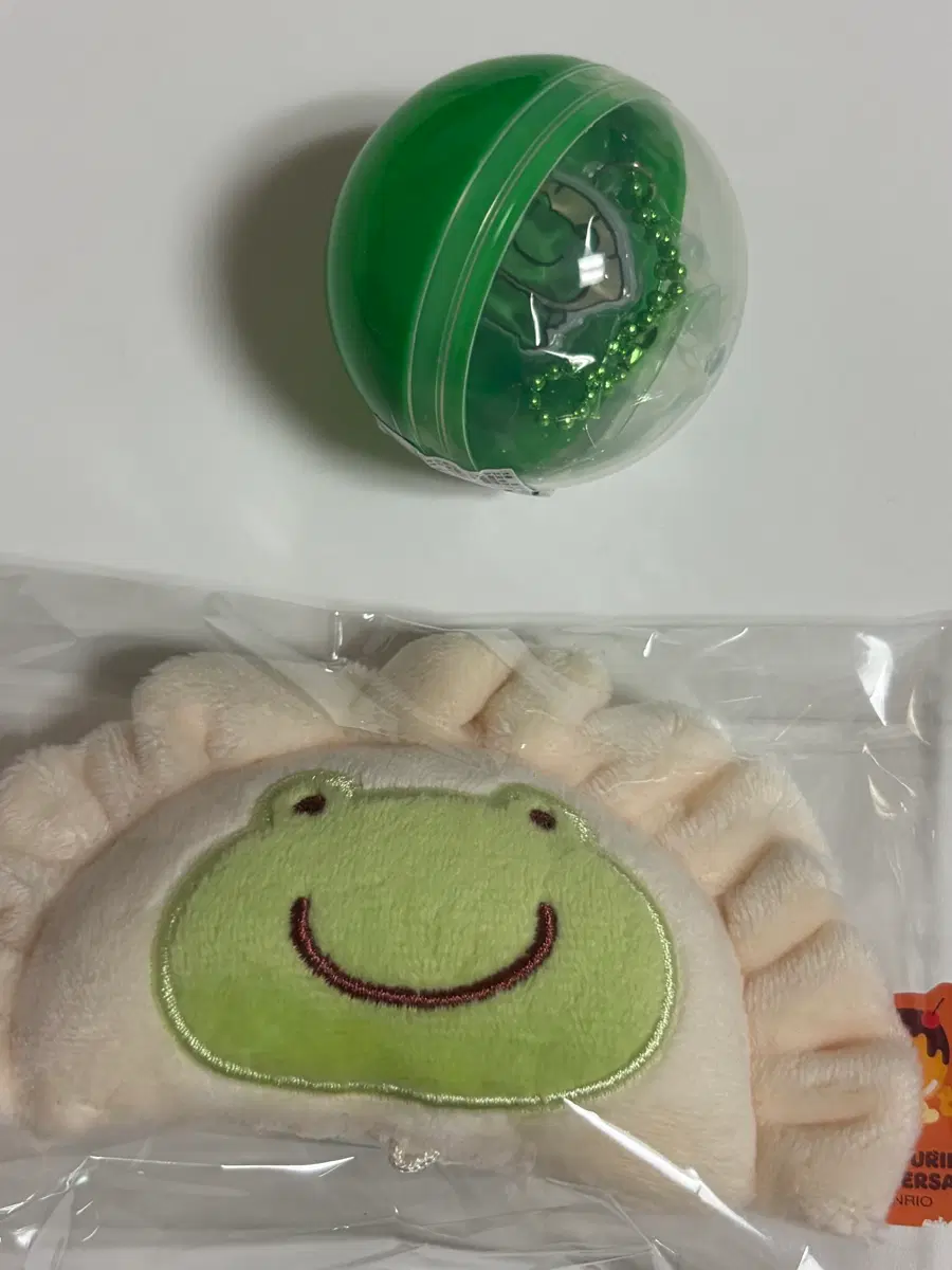 폼폼푸린 와앙만두 팝업 교자페이스 교자 키링 가챠 민트 일괄