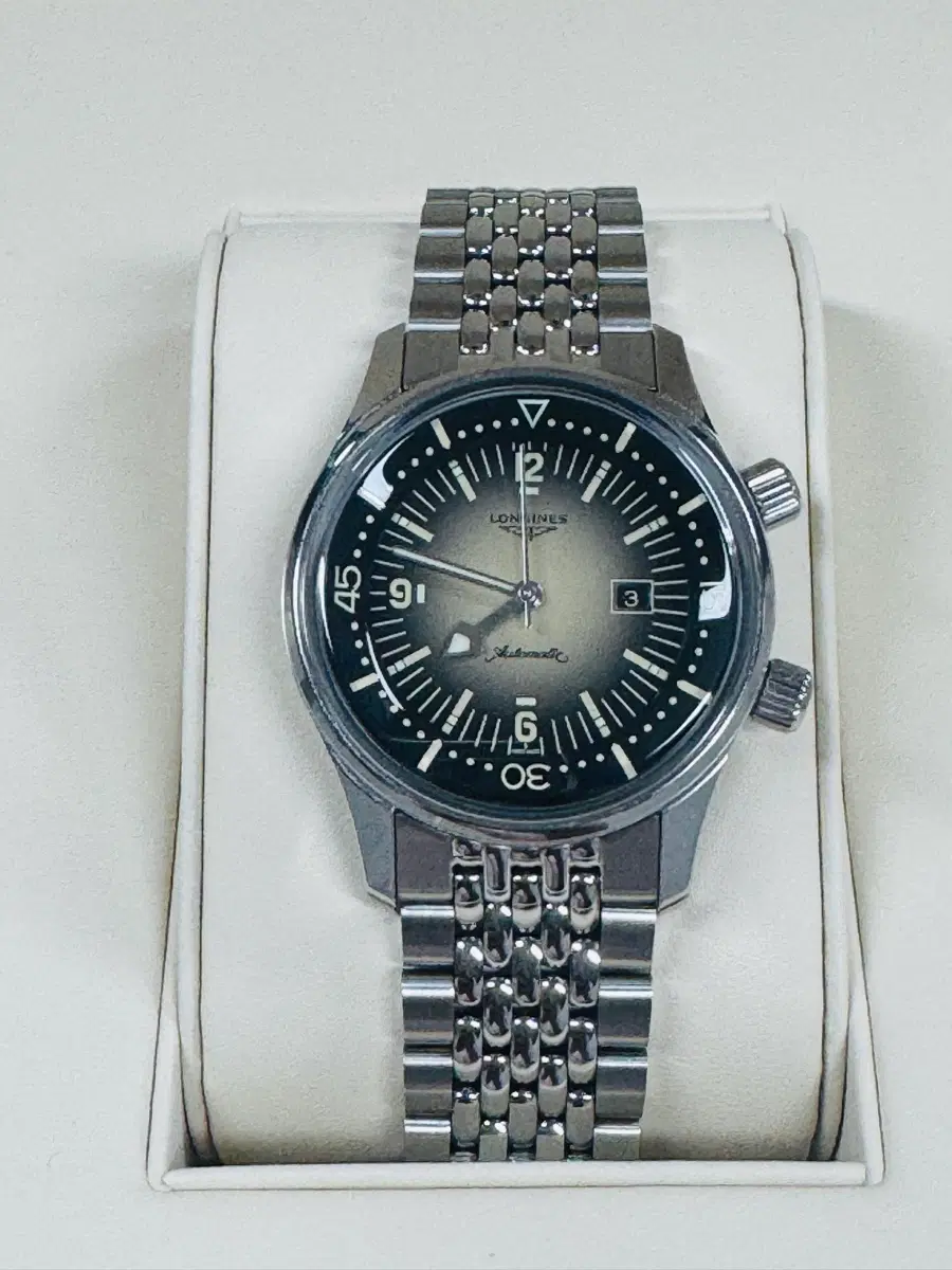 론진 레전드다이버(베이지) 36mm