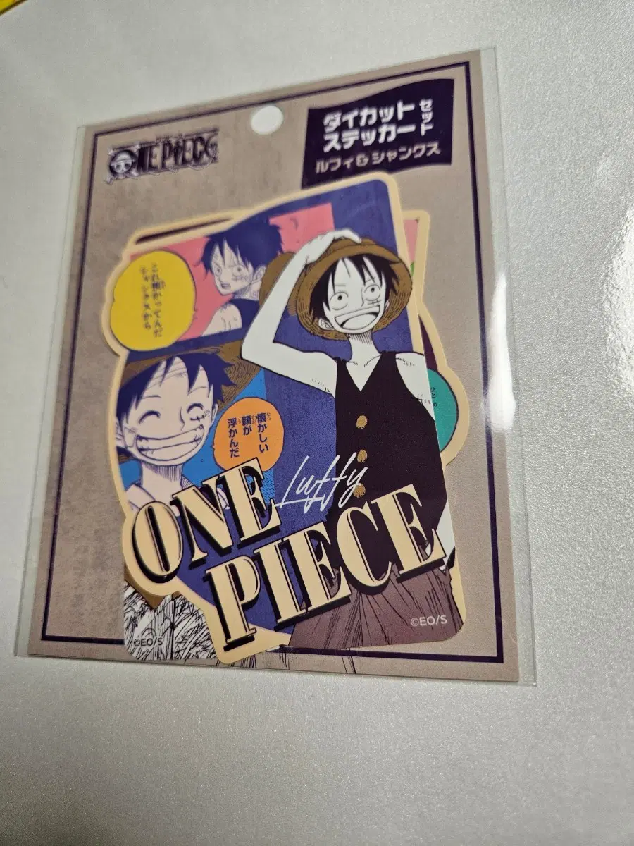 원피스 ONEPIECE 다이컷 스티커 세트 루피 & 샹크스 세트 판매