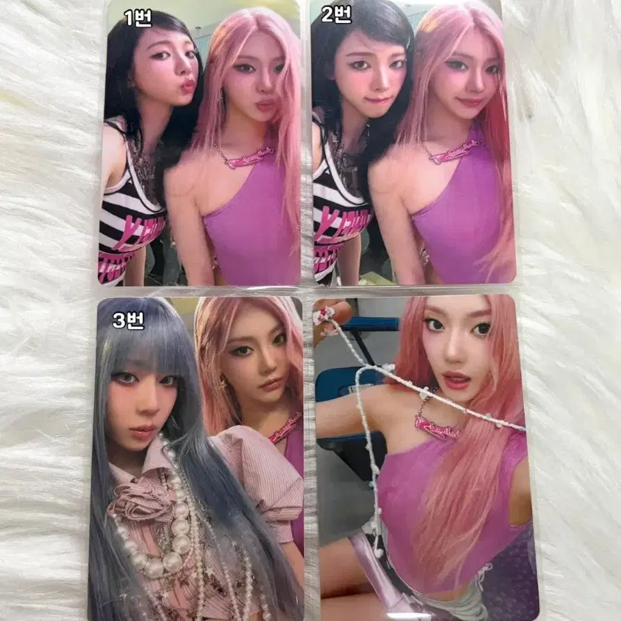에스파 키스앤텔 유닛ㅣ카리나지젤윈터닝닝일본트레카콘서트미공포럭드포카포토카드특전팝업인형교환팝업슈스엠
