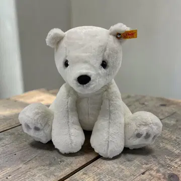 Steiff 슈타이프 라세 화이트 곰 28cm 카들리 프렌즈 Cuddl