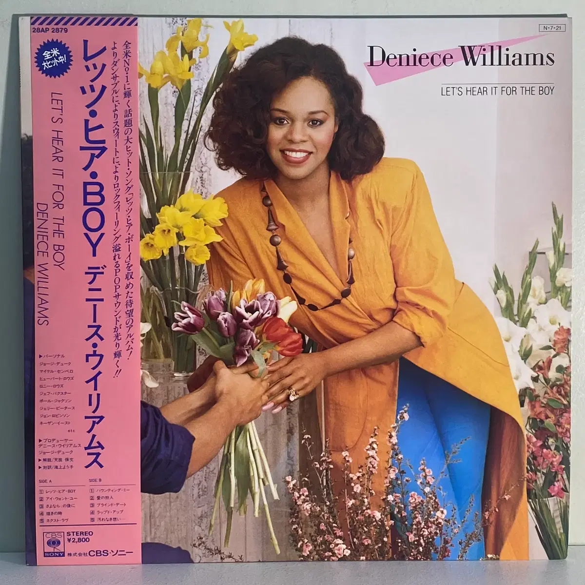 (수입중고LP-소울/신스팝) Deniece Williams -Let's Hear It For The Boy