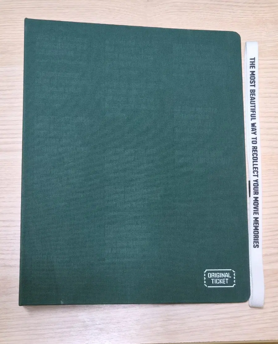 오리지널티켓 북 그린