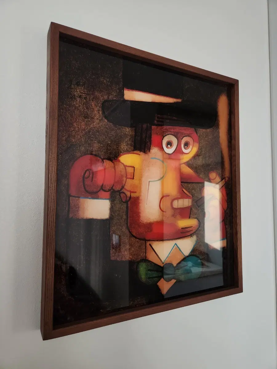 문형태 판화 (selfportrait)
