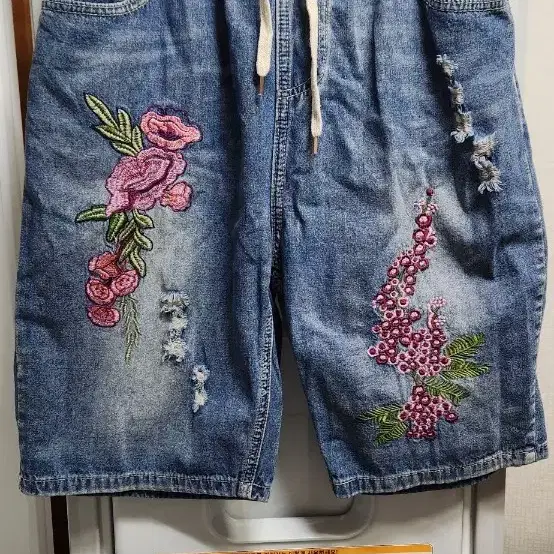 밴딩 청 반바지