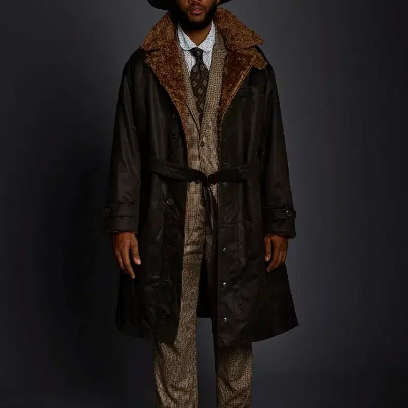 Engineered Garments Storm Coat - Dark Olive