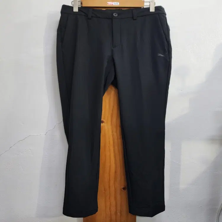 푸마골프 남성 신축성 슬림핏 스판 골프 팬츠 블랙