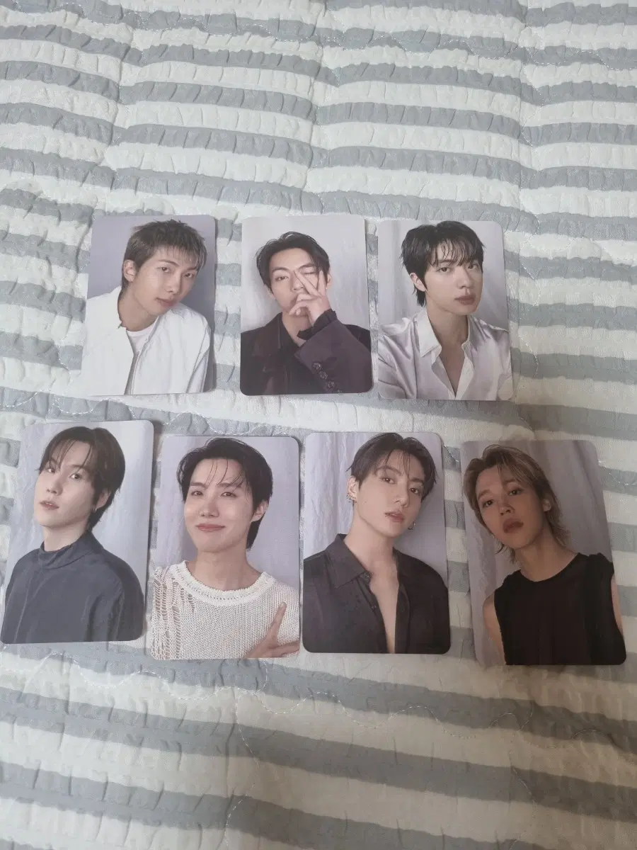 방탄소년단 포토카드 7종 세트