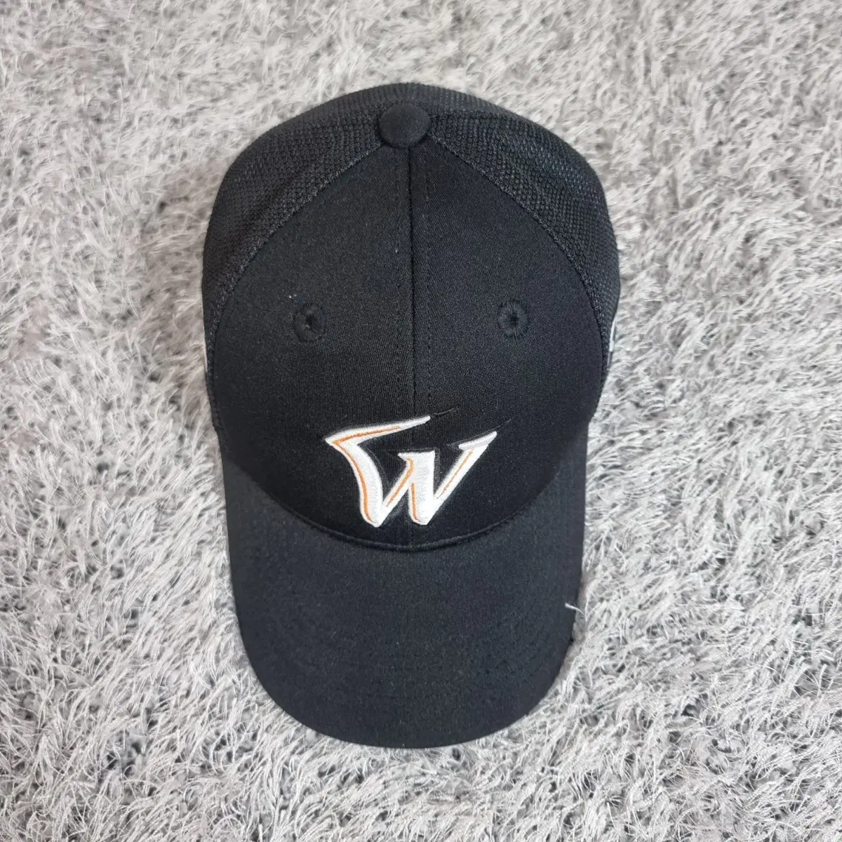 SK 와이번스 어센틱 모자 KBO 야구 올드 모자 풀패치 블랙 56 프리