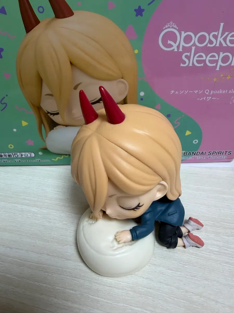 체인소맨 Q posket sleeping 파워 피규어