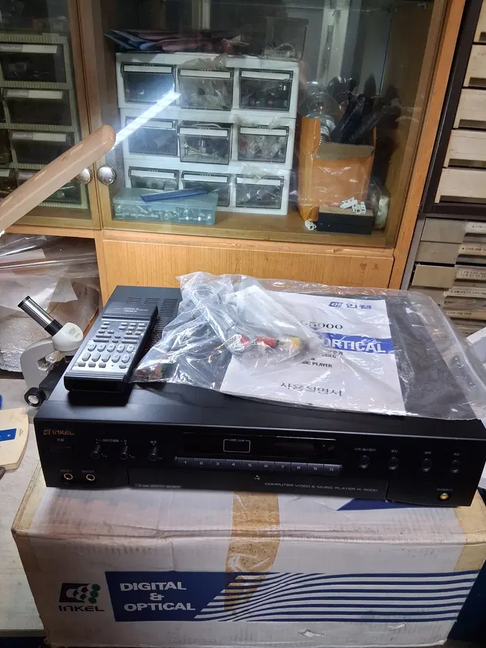 미개봉 인켈 IK-5000 영상노래반주기/주의 사항