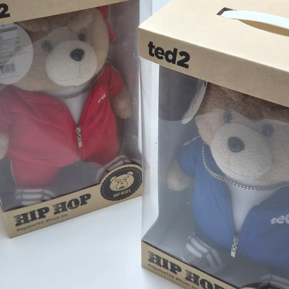 [19곰 테드] 힙합테드 트레이닝복 인형 새상품 일괄 판매