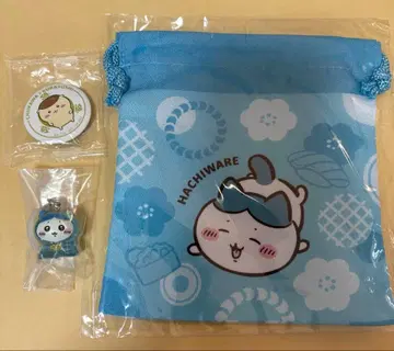 치이카와 하치와레 메지루시 복조리 캔뱃지