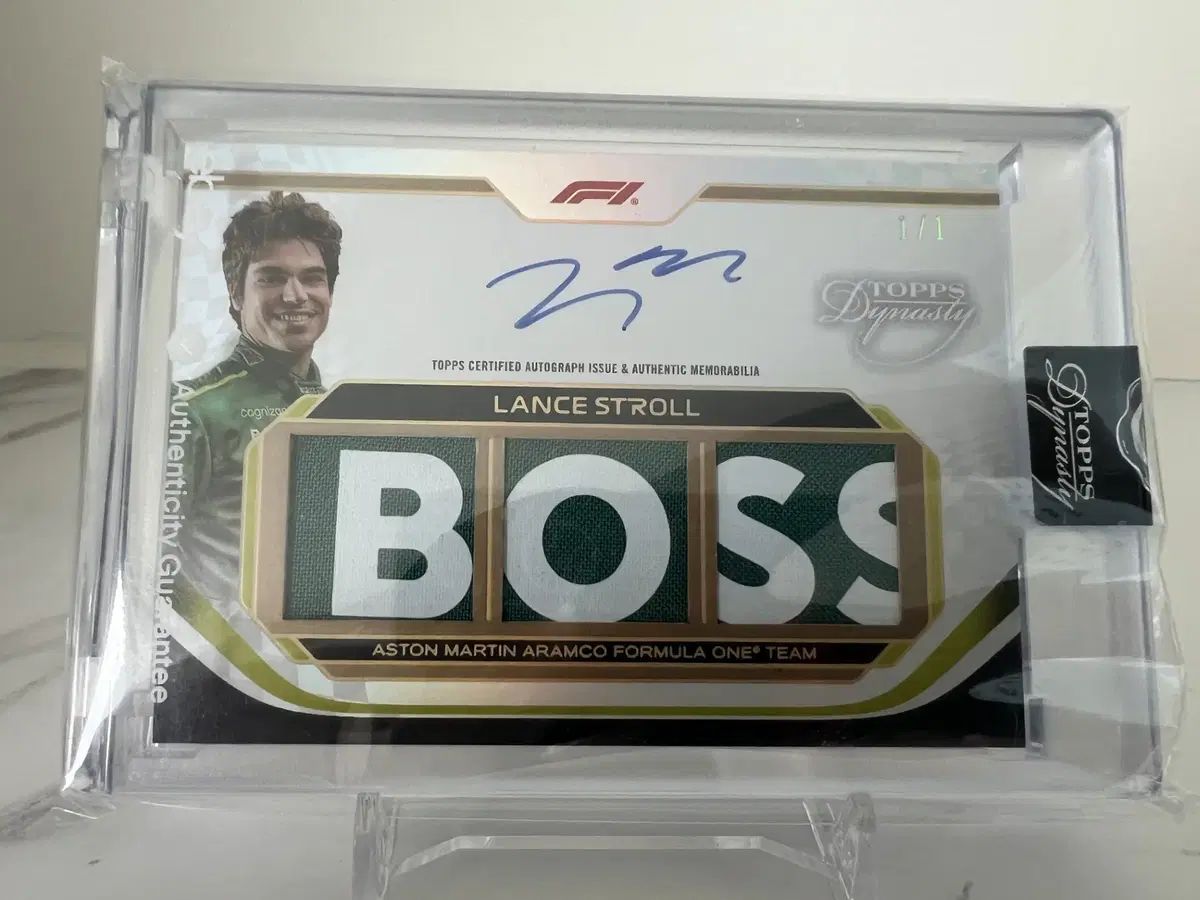 2025 Topps Dynasty F1 - 랜스 스트롤 1/1 BOSS