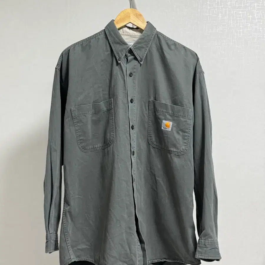 (XL)칼하트 셔츠 카키