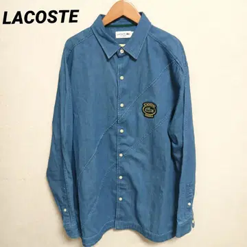 LACOSTE 라코스테 데님 셔츠 RELAXED FIT FR40USM