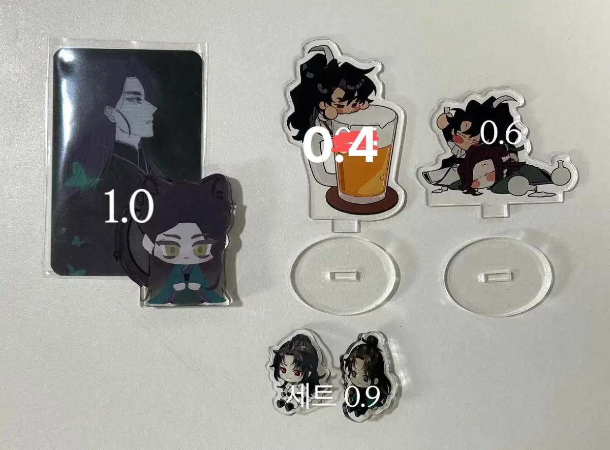 화산귀환 아크릴 스탠드 코롯토 핀 당보 청명 당잔
