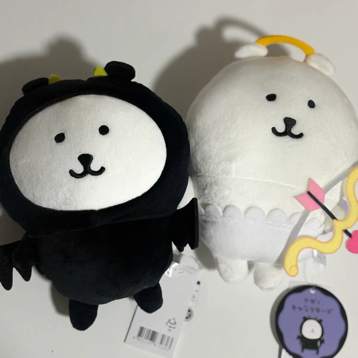 일괄) 농담곰 천사 악마 누이구루미 인형 나가노 캐릭터즈