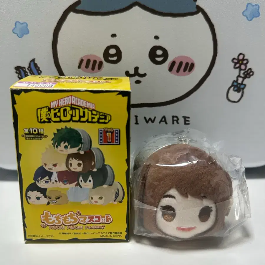 미개봉) 히로아카 나의 히어로 아카데미아 모찌모찌 마스코트 Vol.1 우라라카 오챠코