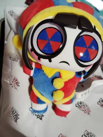 어메이징 디지털 서커스 폼니 봉제 인형 펜던트