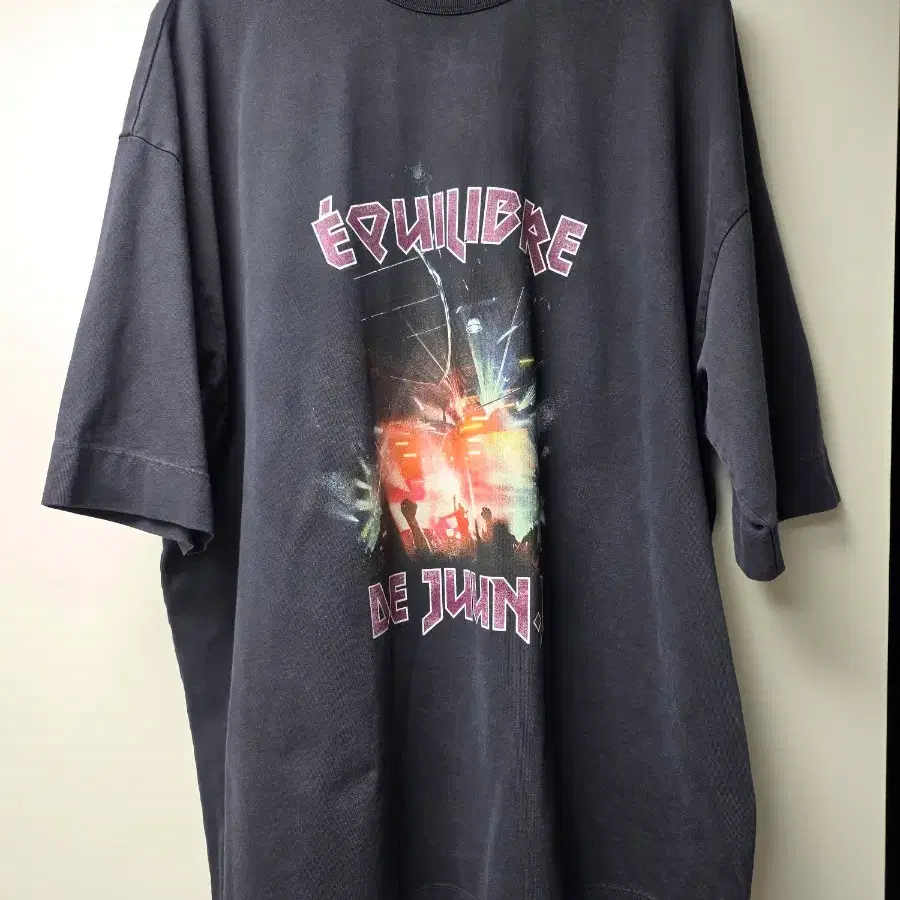 준지 25SS 네이비 맥스핏 티셔츠 M size